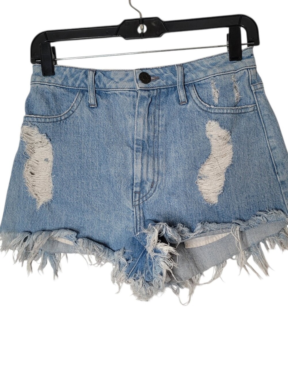 Show Me Your Mumu 25 (XS) Houston High Waisted Denim Women’s Jeans Shorts